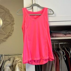 Hot pink tank top